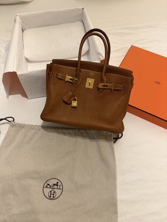 Hermes Birkin 30 Gold on Gold
