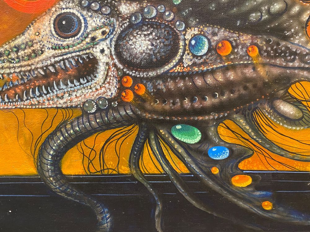 Original Paul Racle 1932 - 2019 Oelbild auf Leinwand Rarität (Gebraucht ...