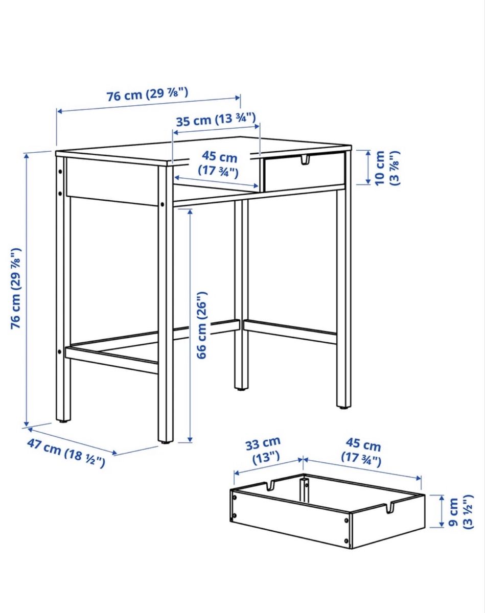 Ikea Tische: Frisiertisch Ikea Nordkisa – Gebraucht aus Rothrist von VB92 3