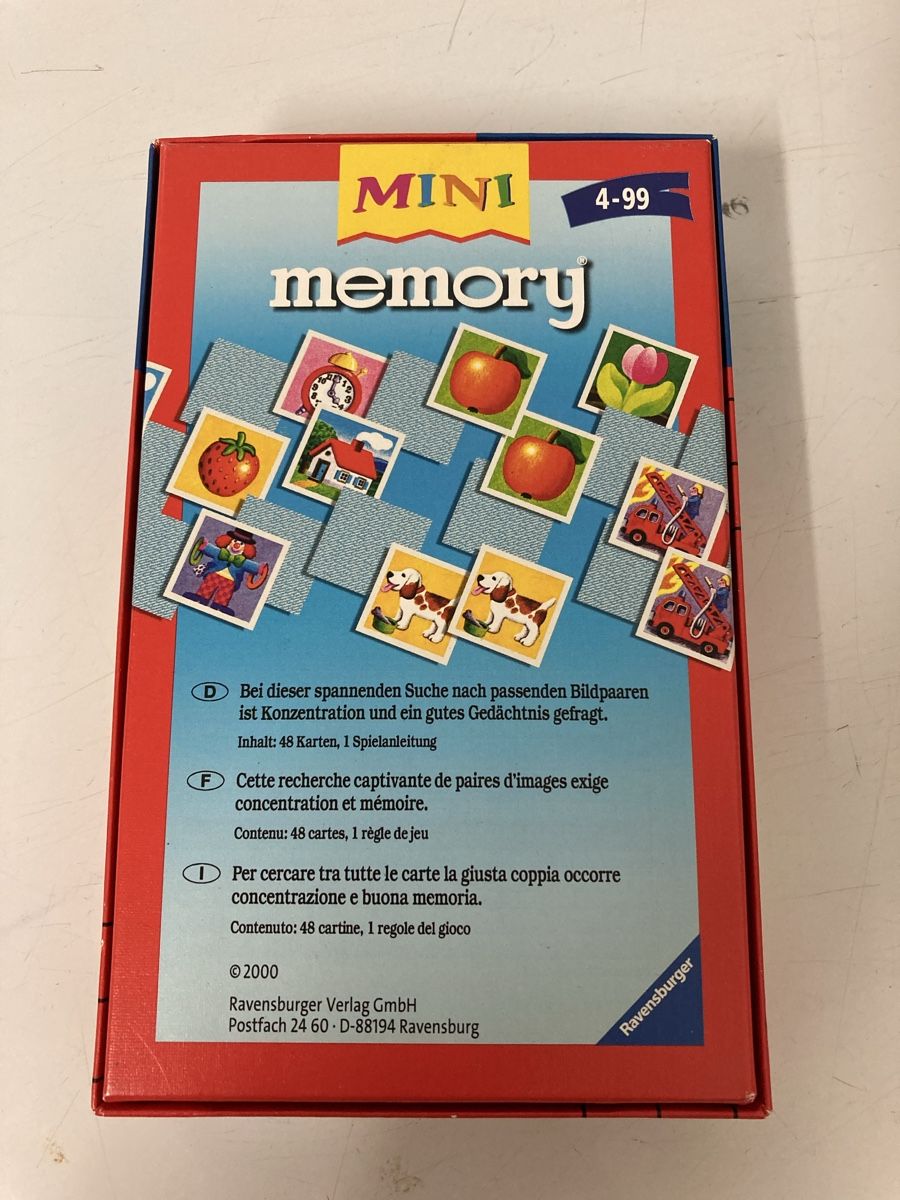 Ravensburger Giochi: Memory – Nuovo (secondo la descrizione) da Röschenz venduto da rah_8hkj 1