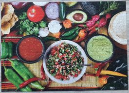 Puzzle 1000 Teile, Salsas Hot Sauce Molhos picantes
