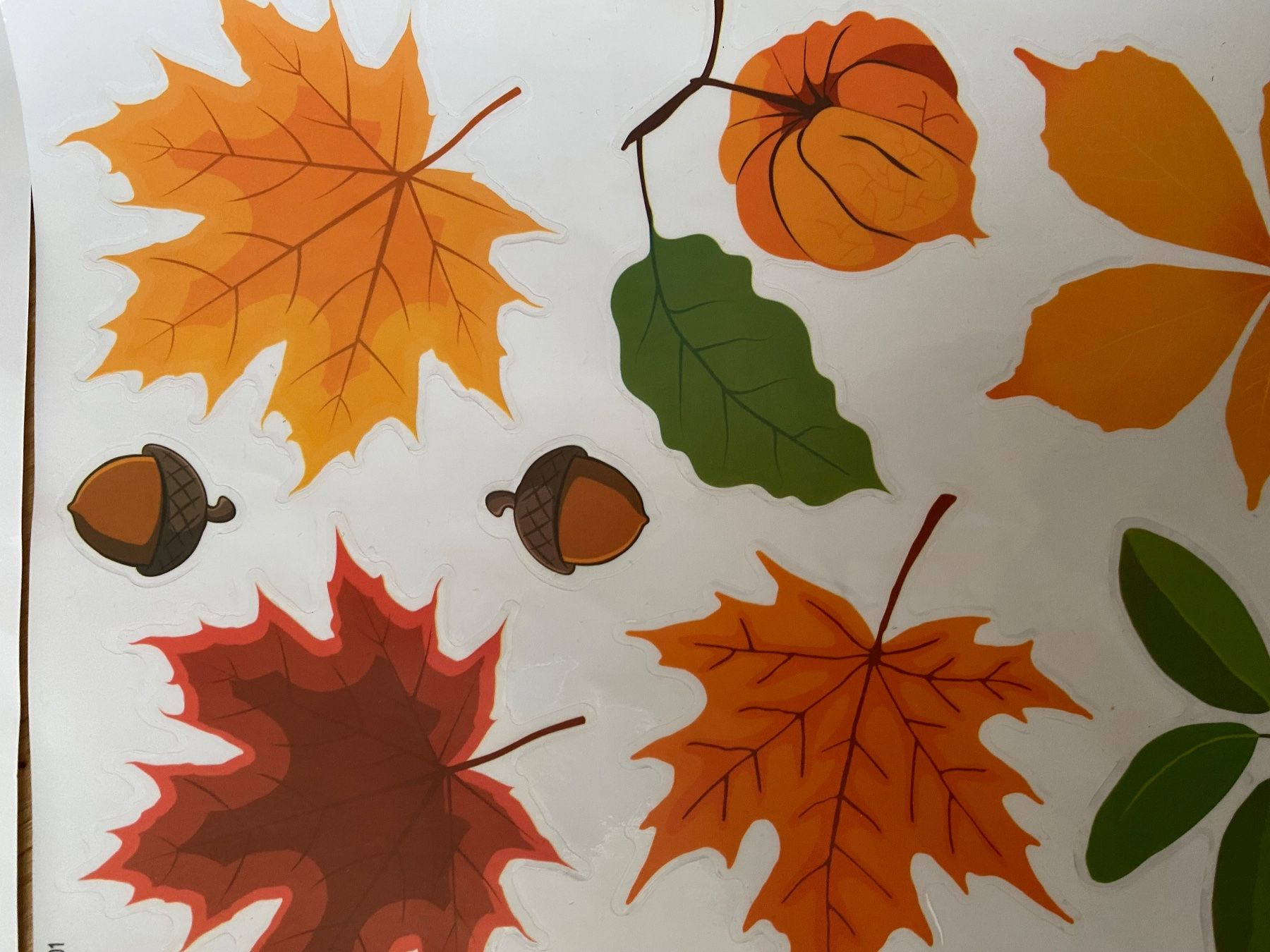 Sticker: 4x A4 Herbst Fenster Sticker – Usato da Trachslau venduto da M_Schmid81 3