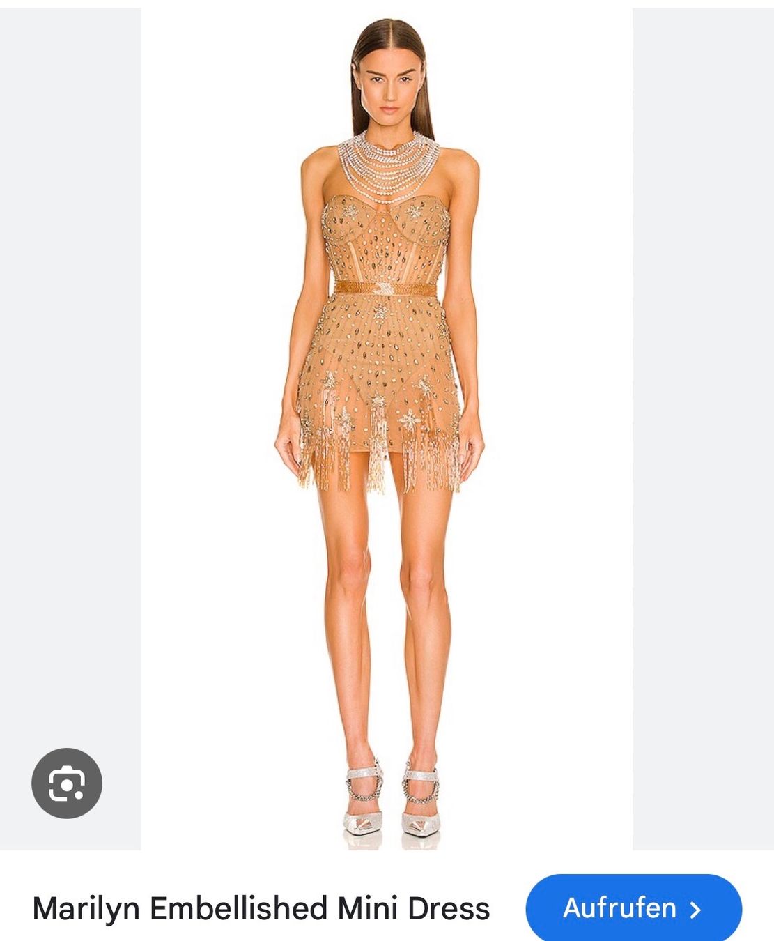 Vestiti: Minikleid mit Strass von Dundas & Revolve – Usato da Zürich venduto da gaj_nm6w 4