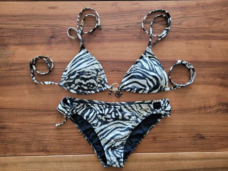 neues bruno banani Push-Up Bikini Tiger, Gr. 36/38
