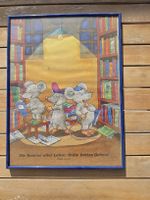 3 Kinderbilder mit Rahmen christliche Motive Set 3 Stück