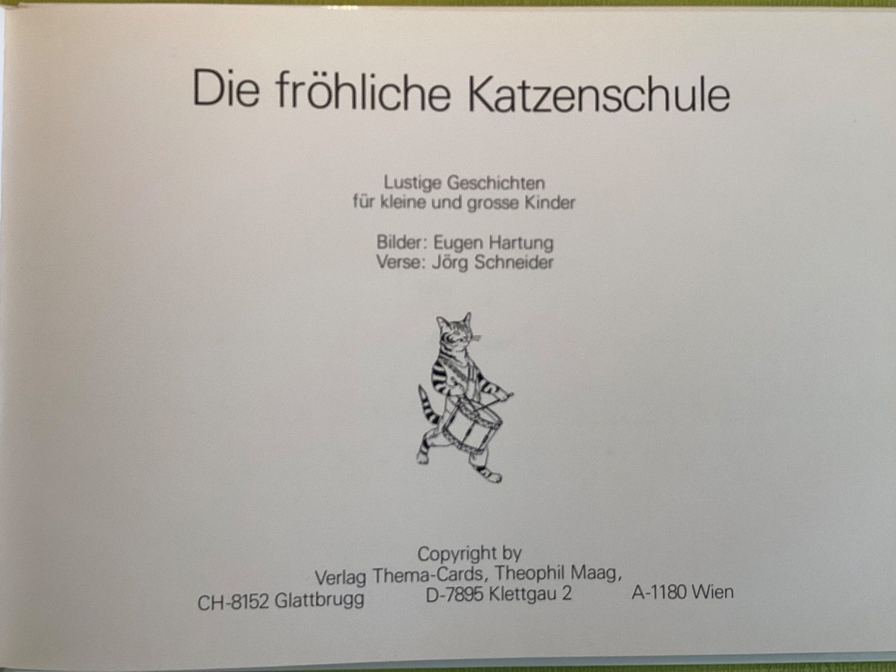 Libri: 4 Kinderbücher / Katzengeschichten / Katzenschule – Usato da Beinwil am See venduto da kae_gh7c 5