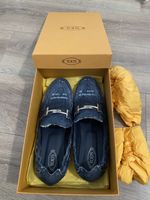 TOD'S mocassins en jean, taille 41