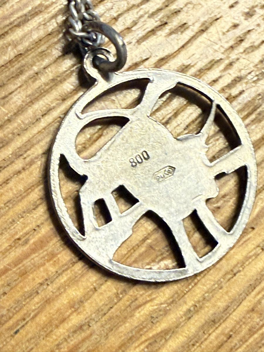 Catenine: Kette mit Anhänger Stier 800 Silber – Usato da Goldach venduto da Messerguru 3
