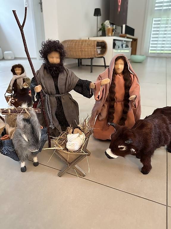 Statuette: Krippenfiguren Handgemacht 30cm – Nuovo (secondo la descrizione) da Lichtensteig venduto da Nessaness_va 1