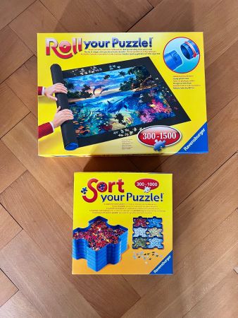 RAVENSBURGER Roll My Puzzle AND Sort My Puzzle Jigsaw