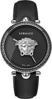 Armbanduhr Versace Medusa schwarz silber Fullset - Fabrikneu