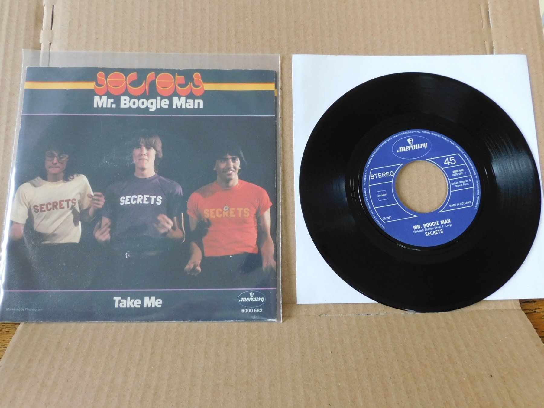 Dischi in vinile: Secrets – Mr. Boogie Man – Usato da Emmenbrücke venduto da lamorak 1