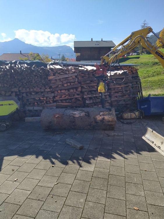 Kegelspalter, Spindelspalter Bagger inkl. Adapter Kaufen auf Ricardo