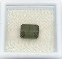 Tourmaline verte 3.40ct - 9x7 mm - Valeur 810.- Fr