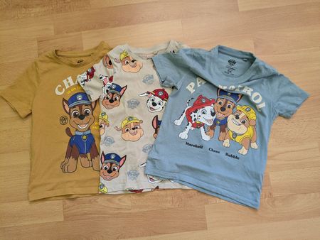 3 Kinder T-Shirts Paw Patrol Grösse 104 gebraucht