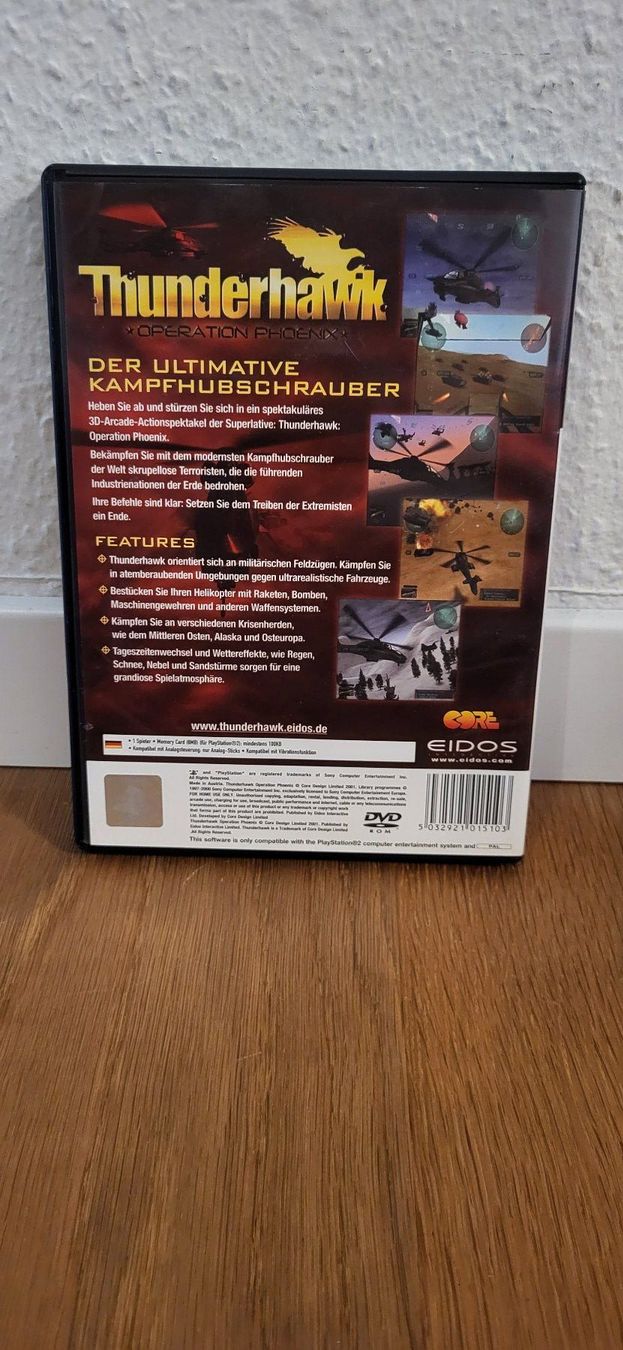 Sony Spiele: PS 2 - Thunderhawk Operation Phoenix – Gebraucht aus Münsingen von DigitaleSpielecke 1