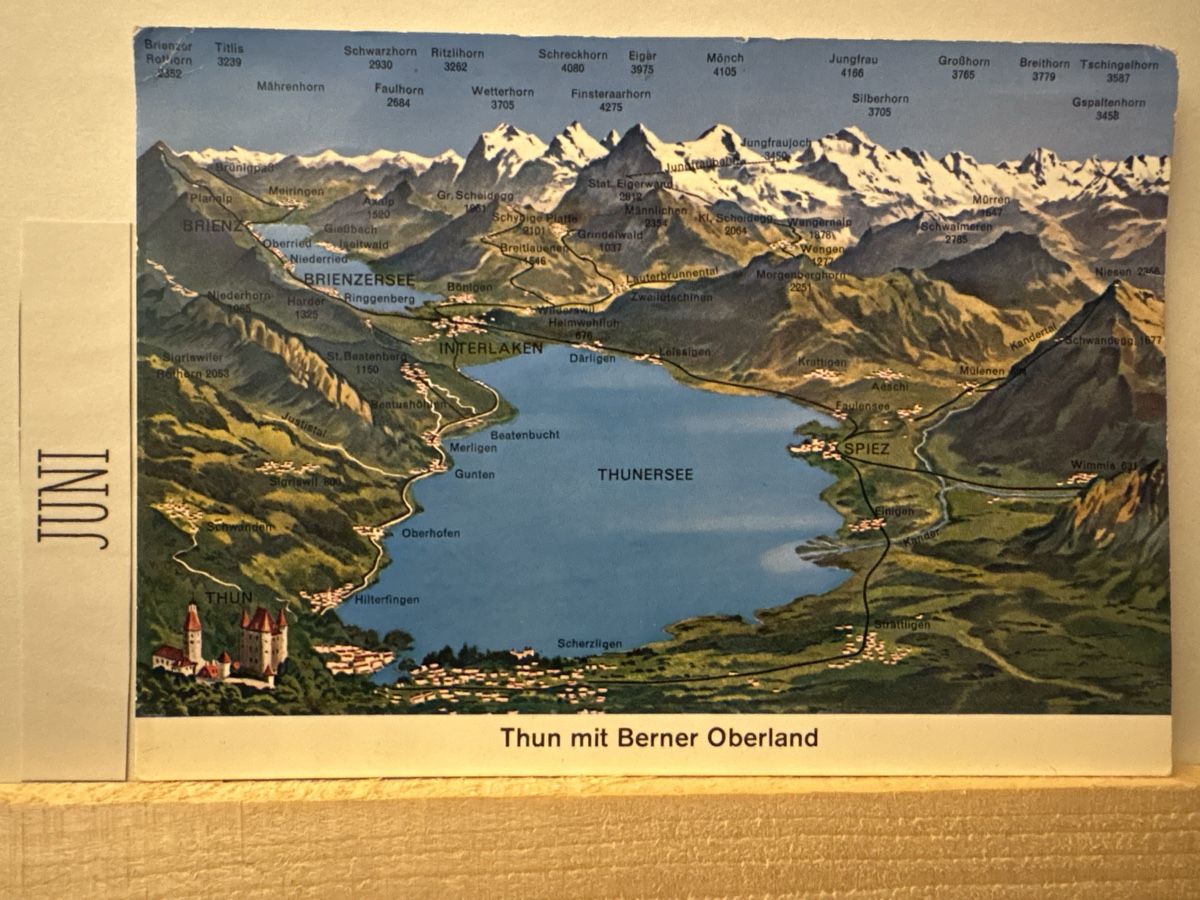 Cartoline postali: AK von Thun / Thunersee – Usato da Rümlang venduto da Kartenpost1