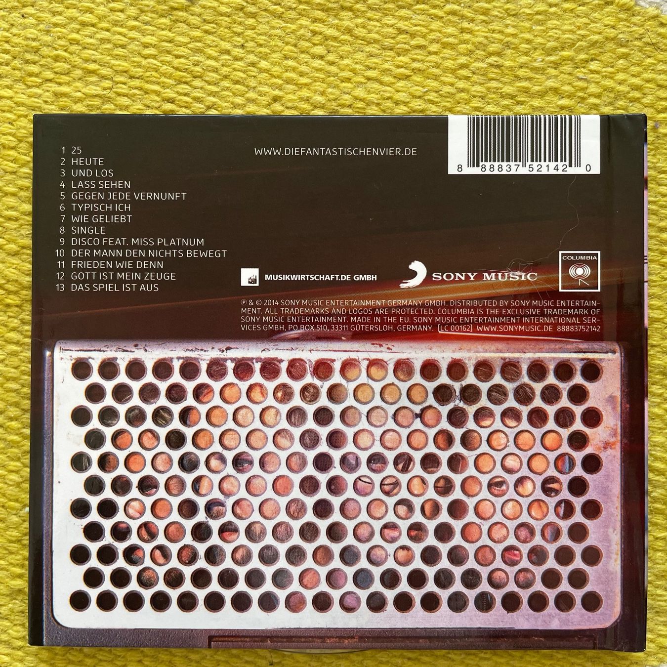 CD: DIE FANTASTISCHEN VIER-BÜCHLEIN REKORD – Usato da Rorschacherberg venduto da CD-Roli 1