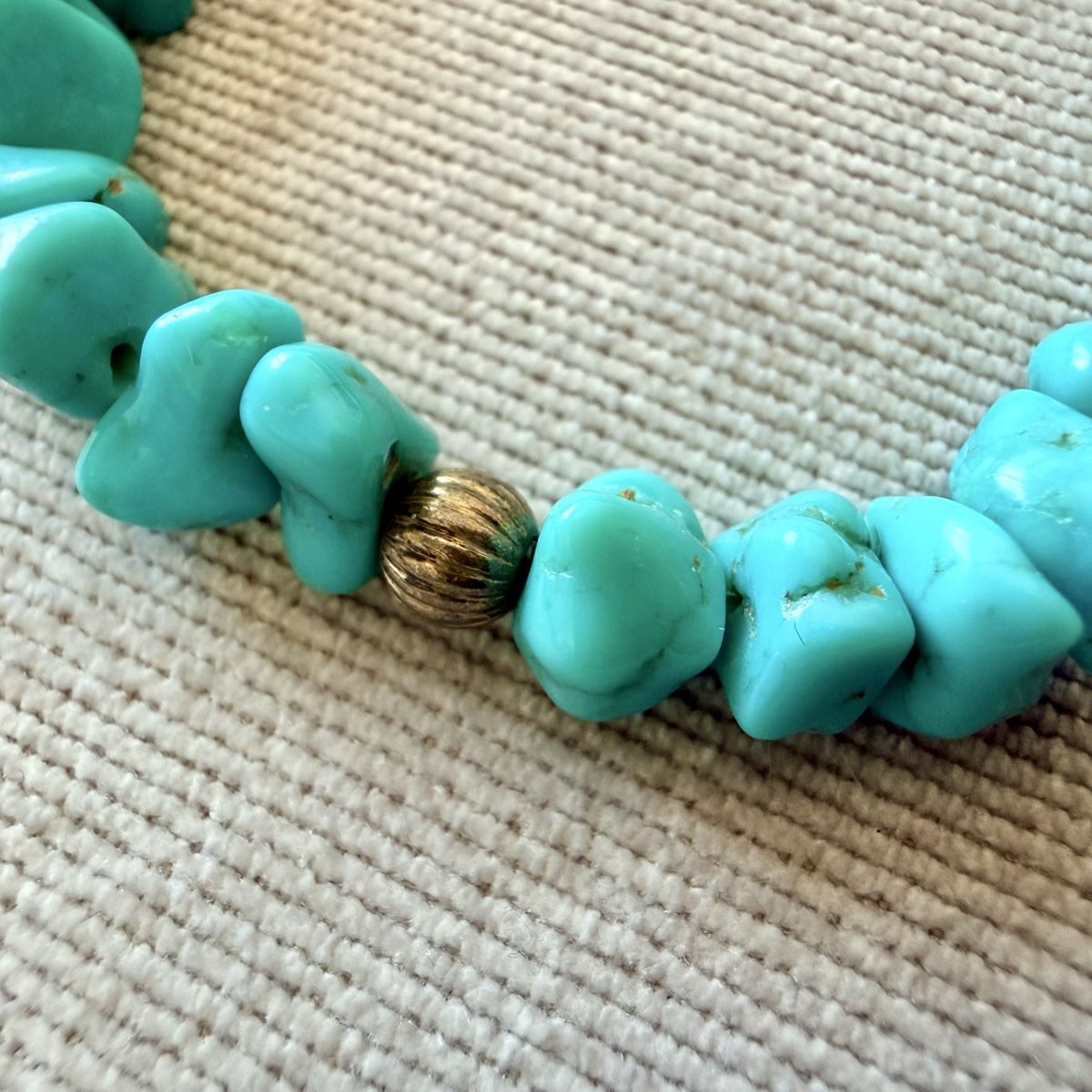 Armbänder & -reifen: Bracelet en Turquoise naturelle – Neu (gemäss Beschreibung) aus Marly von Nor_al3 1