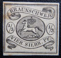 Braunschweig Kat. 5 * 1853 Kat. 180 Euro