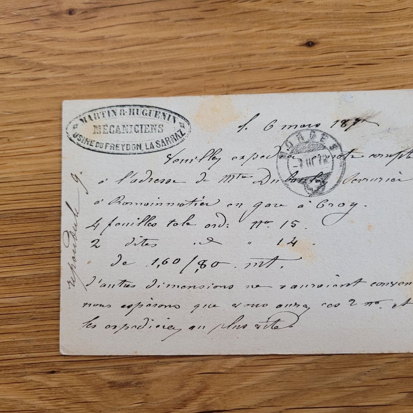 Tous les timbres: GS Entier Postal Lasarraz Morges 1872 – D'occasion à Biel/Bienne par Destockweb 1