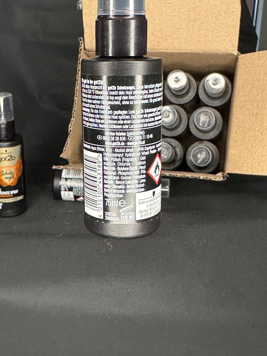 Orologi da terra & Orologi da parete: 12x Got2b Schutzengel 220C Hitzeschutz Spray – Nuovo e nell'imballaggio originale da Kloten venduto da Loears 5