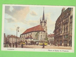 Lausanne, Place et Eglise St. Francois