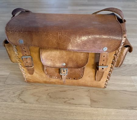 Handtasche Leder Vintage Umhängetasche Schultertasche