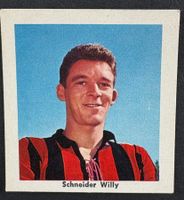 VINTAGE SAMMELBILD FOOTBALL-GUM BERN WILLY SCHNEIDER