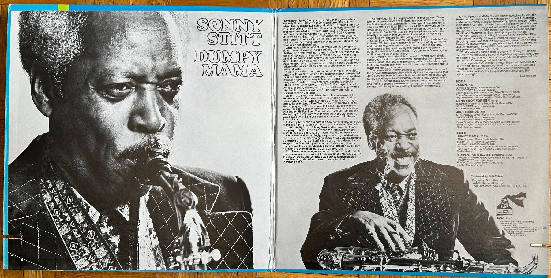 Vinyles: Sonny Stitt  Dumpy Mama LP – D'occasion à Lausanne par Pask1 3