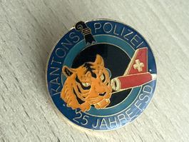 Pin Kantonspolizei Basel 25 Jahre ESD