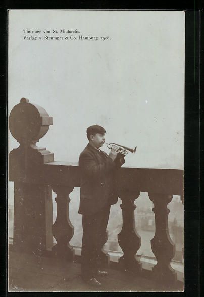 Cartes postales: Hamburg, St. Michaelis Kirche, Thürmer  – D'occasion à Berlin par bartko-reher
