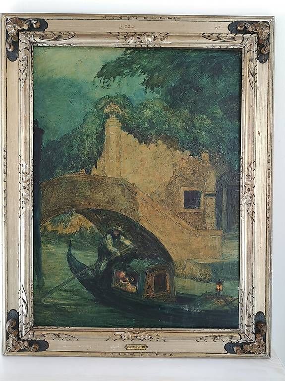 Dipinti: PAOLETTI Rodolfo 1866 - 1940 / Venise – Usato da Bulle venduto da italicum