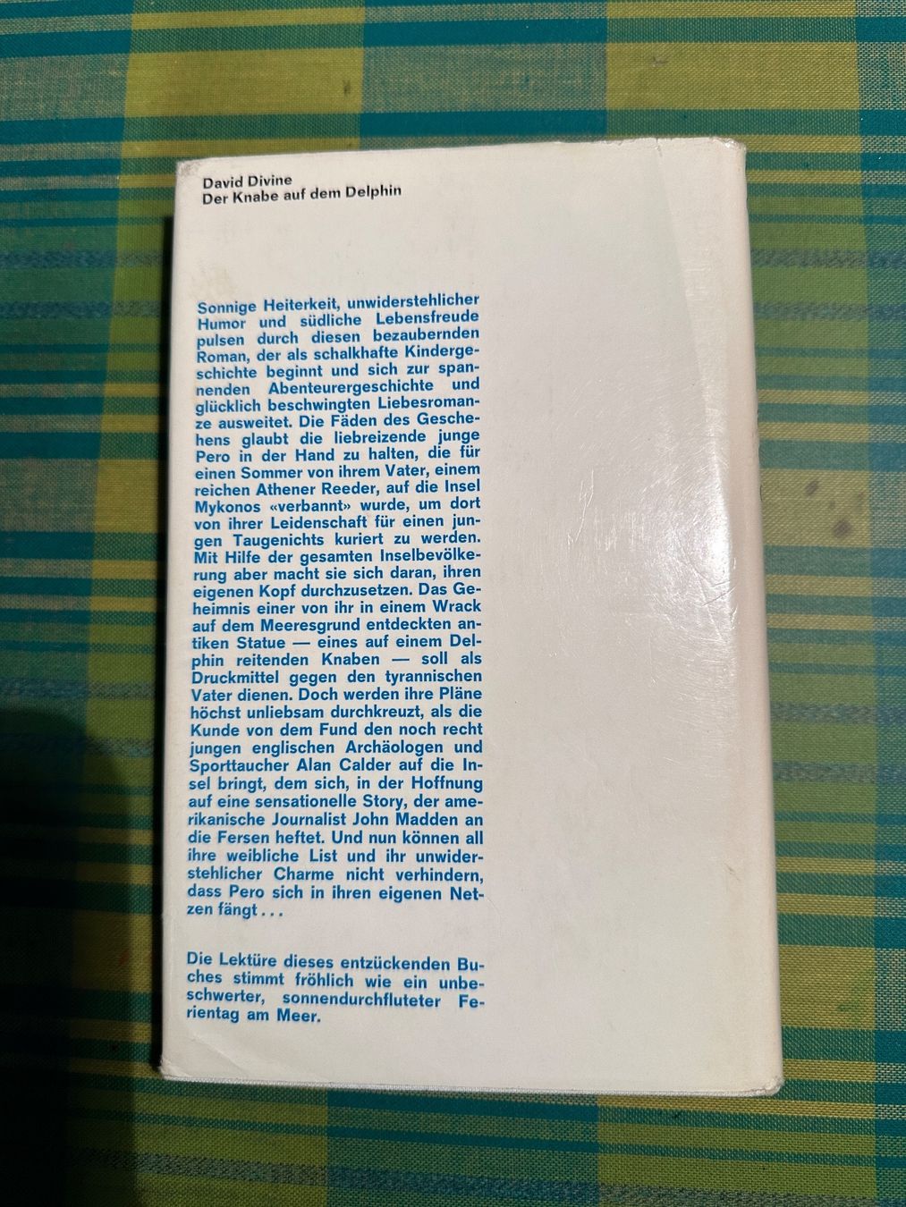 Libri: David Divine - Der Knabe auf dem Delphin – Usato da Erstfeld venduto da Mario_boe0 2