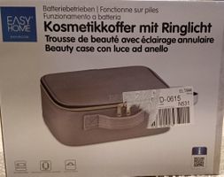 Kosmetikkoffer mit Ringlicht