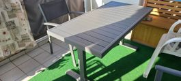 Gartentisch höhenverstellbar 