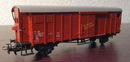 MÄRKLIN: SBB GÜTERWAGEN BRAUN MIT BREMSERHAUS