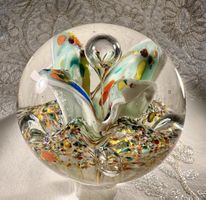 Sulfure Artisanal Pressé Papier Art du Verre
