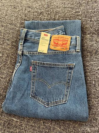 Levis Jeans 34x32 550 Relaxed Fit Men's