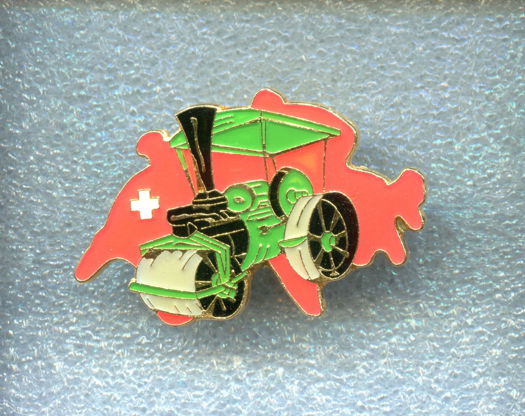 Placchette & Badge: DAMPFWALZE  Schweiz – Usato da Winterthur venduto da Sammleroase