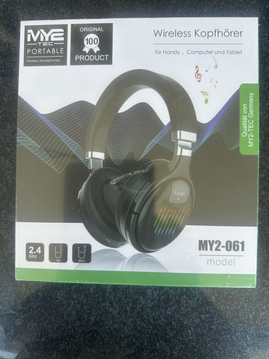 Cuffie: MY2-TEC Wireless Kopfhörer MY2-061 neu – Nuovo e nell'imballaggio originale da Biel/Bienne venduto da ara_9vxv 1