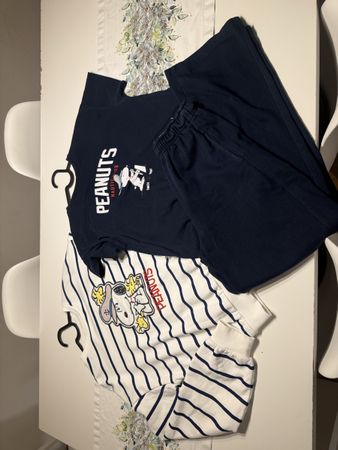 Snoopy Set gr 164  Hose , Pullover Tshert ( Mango ) 