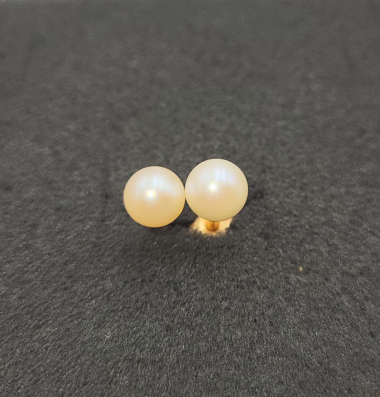Orecchini pendenti & Orecchini a lobo: 18 Karat 750 Gold Perlen Ohrstecker – Usato da Wald ZH venduto da Dasilver 2