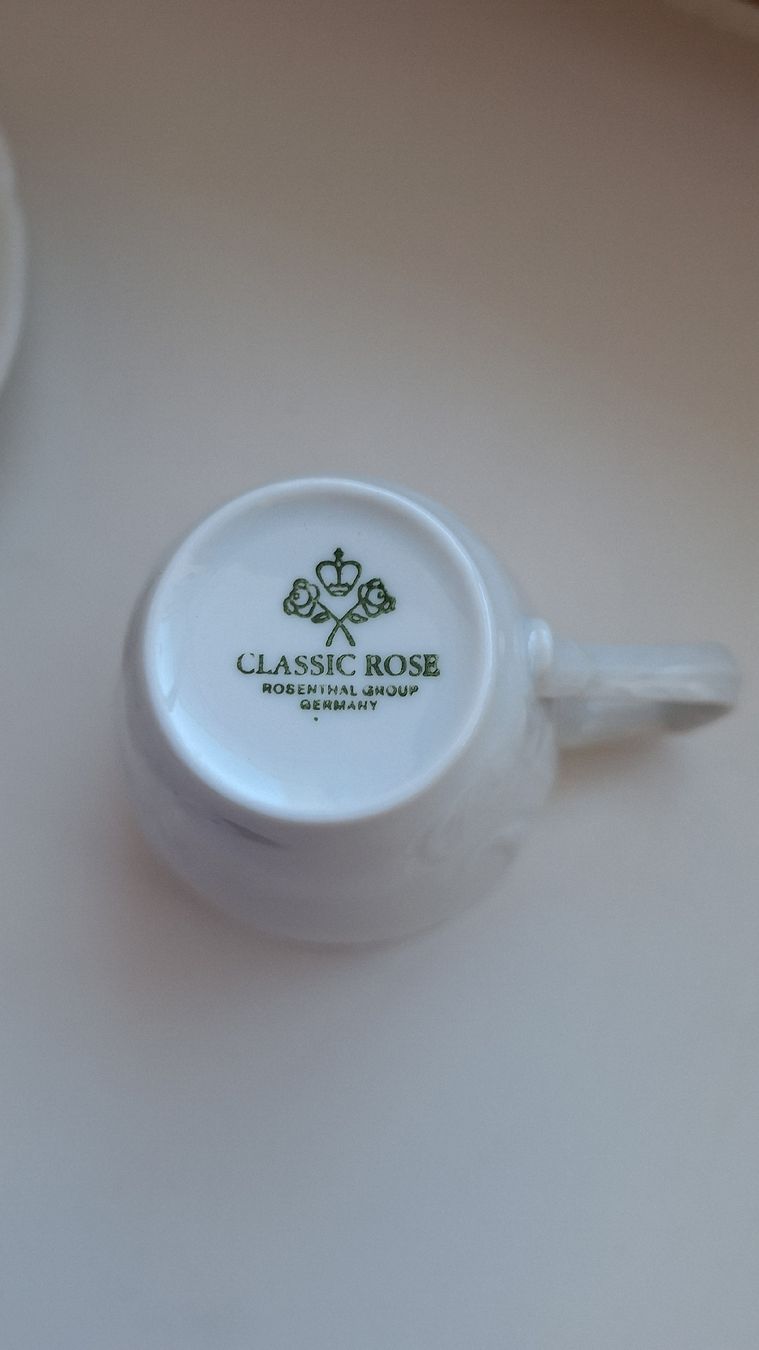 Rosenthal Tazze: Rosenthal Mocca Tasse mit Unterteller – Nuovo e nell'imballaggio originale da Schwarzenbach SG venduto da ct-porzellan 2