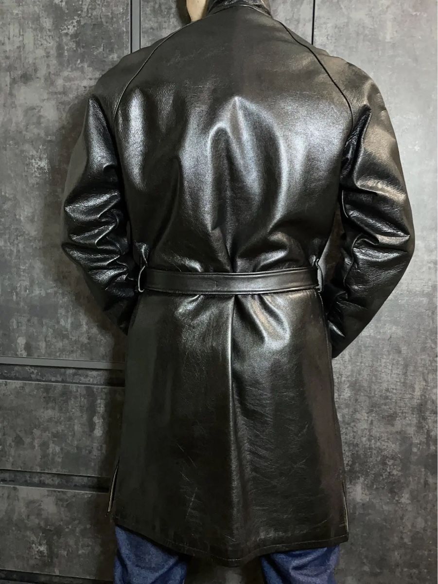 Cappotti: Vintage leather jacket mid length – Usato da Péry venduto da HRN-SALES 1