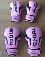 2 Rosa Boxhandschuhe mit 2 verschiedene Grössen