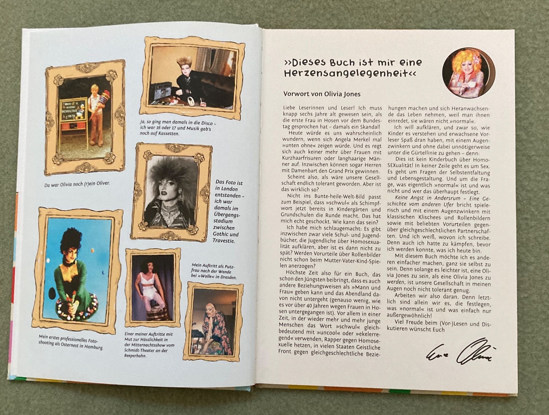 Libri: Olivia Jones "Keine Angst in Andersrum" – Usato da Riehen venduto da Albi2010 1
