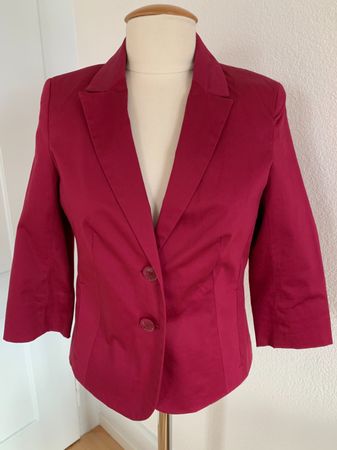 Charles Voegele Damen Blazer in Gr. 38, Dunkelpink
