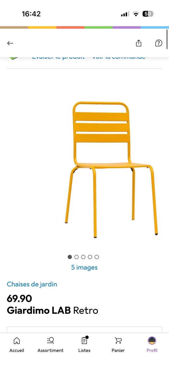 Sedie: 1 chaise bon état – Usato da Lausanne venduto da mai_75ny
