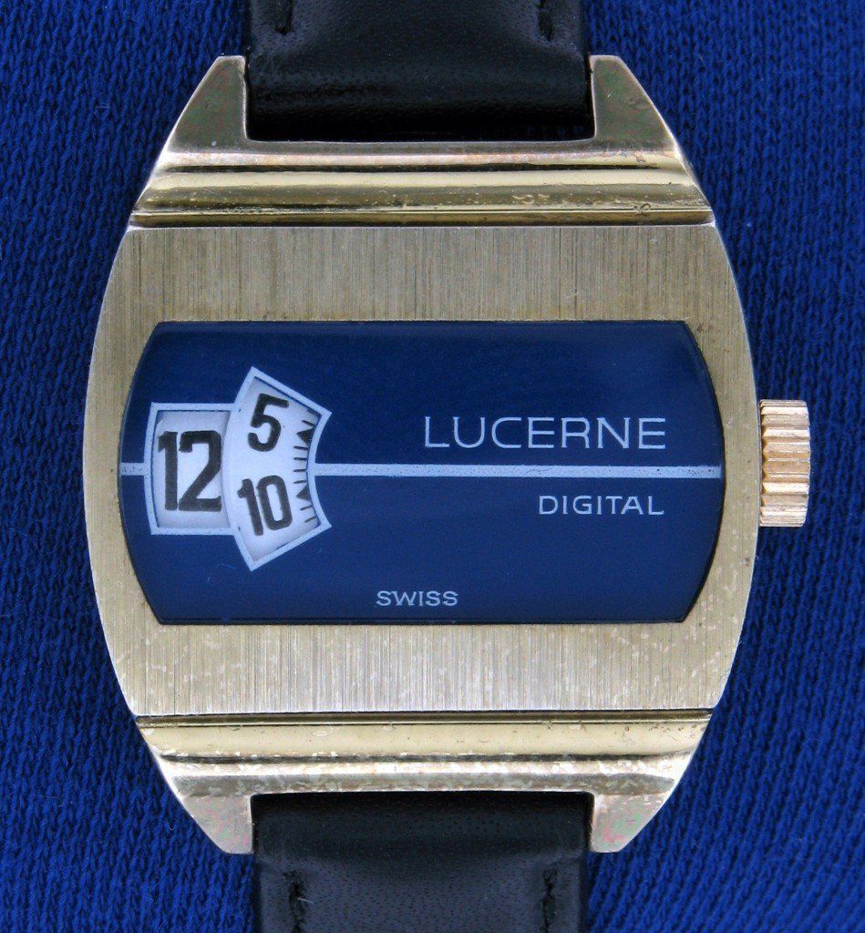 Uhren: DIGITAL JUMP HOUR Schweiz 1970er – Neu (gemäss Beschreibung) aus Hirzel von Dukduk 1